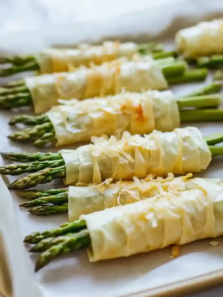 Phyllo Asparagus Spring Appetizers Recipe