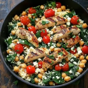 Quick Greek Chicken and Lemon Rice