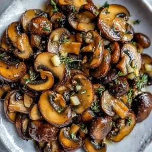 Sautéed Mushrooms with Garlic and Herbs