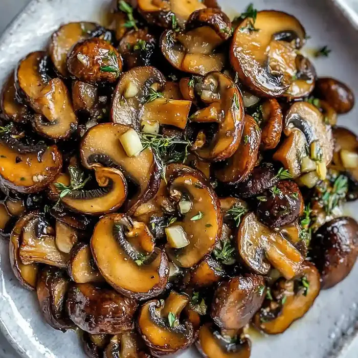 Sautéed Mushrooms with Garlic and Herbs