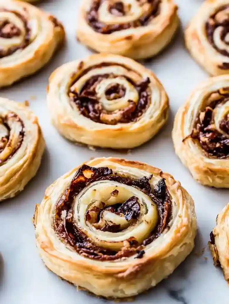 Savory Palmiers with Prosciutto and Dates