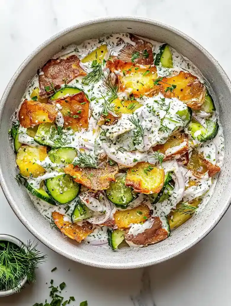 Smashed Potato Salad Recipe