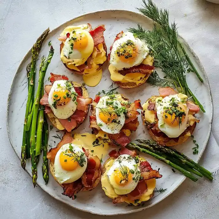 Smoked Salmon Eggs Benedict with Onion Recipes
