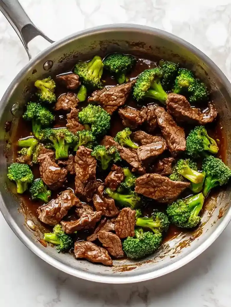 Stir Fried Broccoli Beef for Dinner