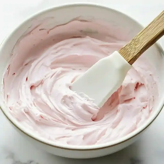 Strawberry Marshmallow Frosting for Desserts