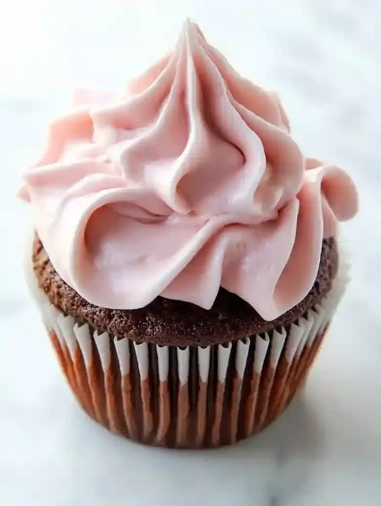 Strawberry Marshmallow Frosting for Desserts
