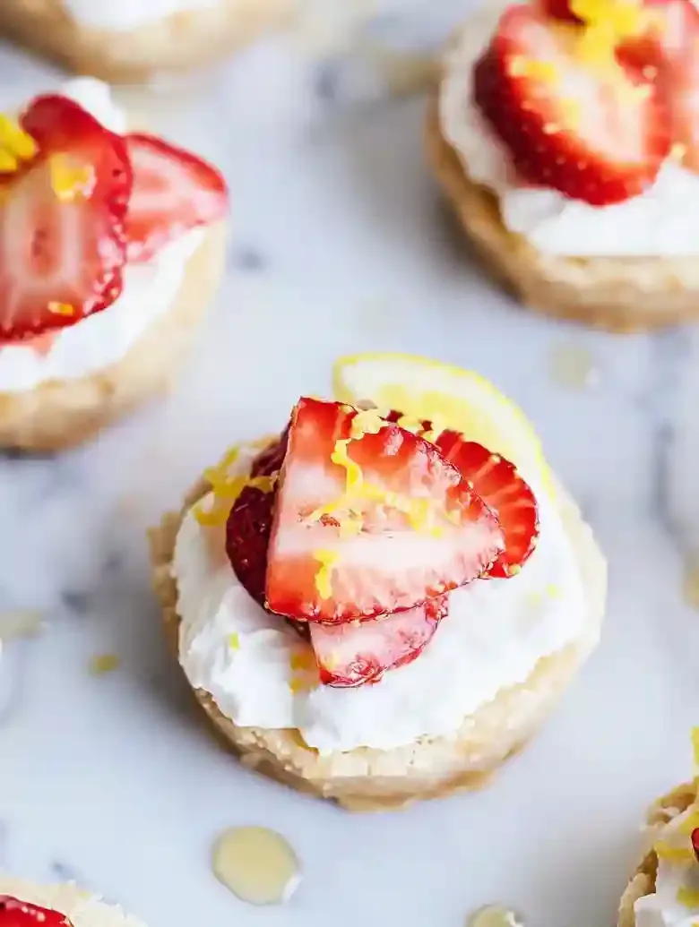 Strawberry Mascarpone Tartlets Dessert Bites