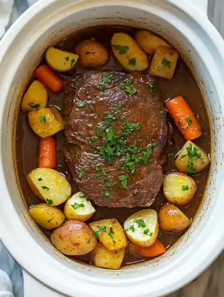 Best Slow Cooker Pot Roast Recipe