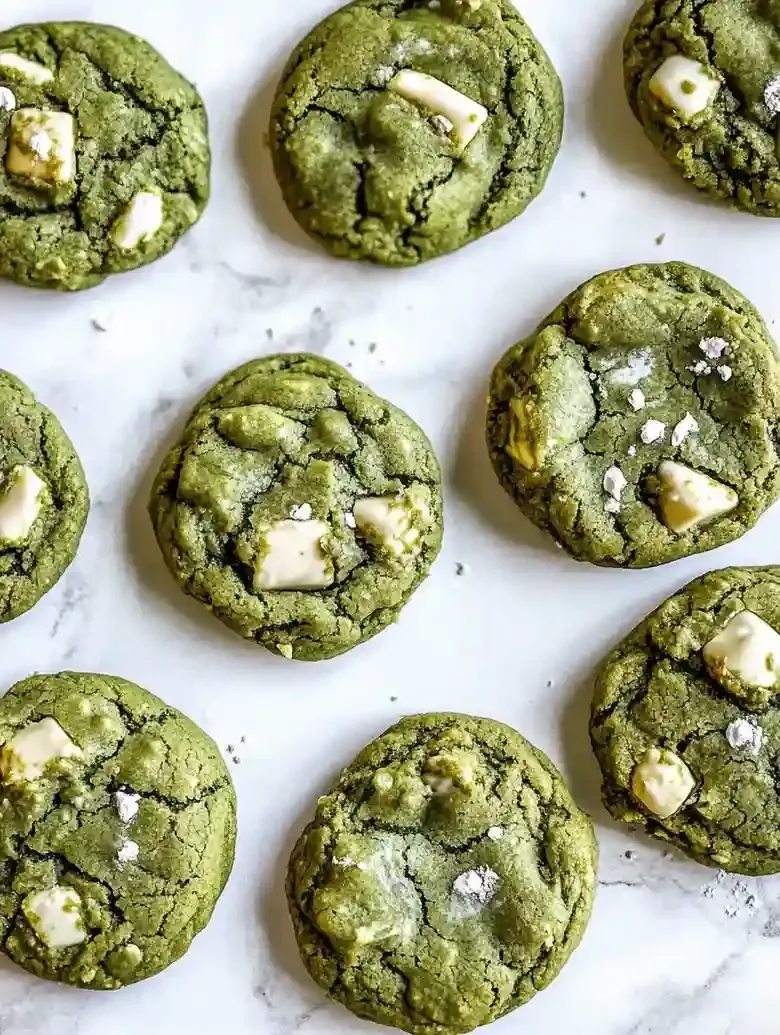 Brown Butter Matcha Cookies Recipe