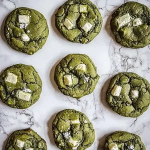 Brown Butter Matcha Cookies Recipe