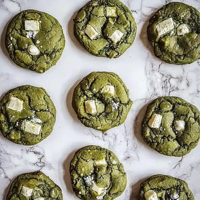 Brown Butter Matcha Cookies Recipe