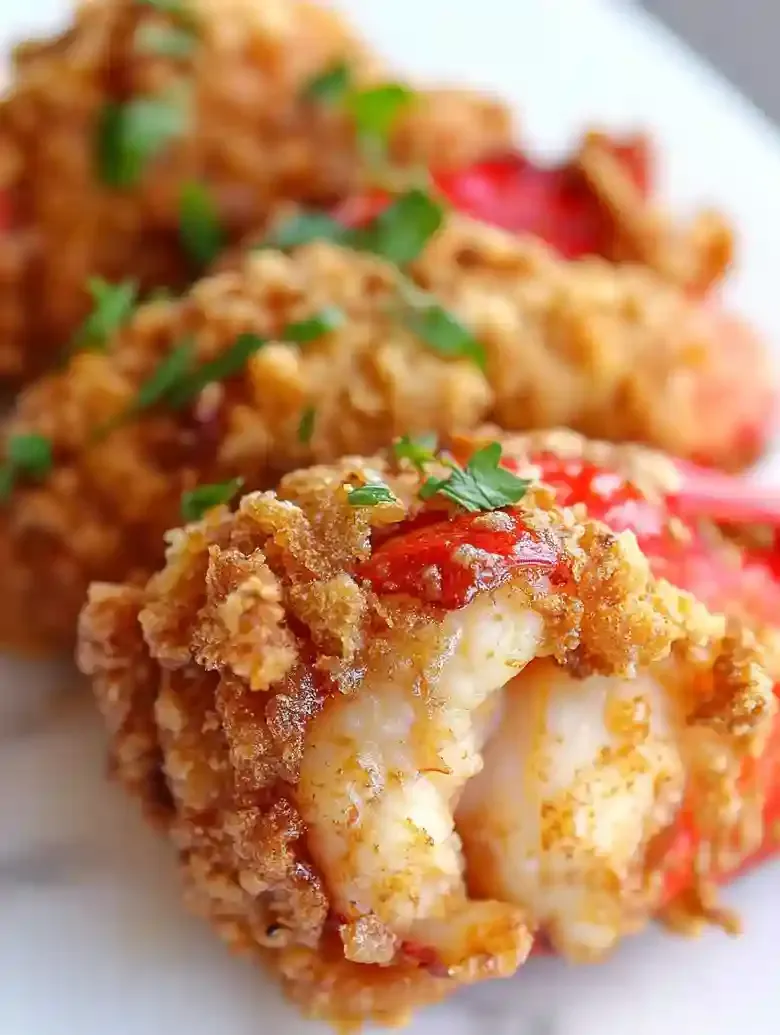 Crispy Fried Lobster Tails Recipe