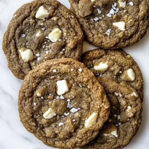 Delicious Hojicha White Chocolate Cookies