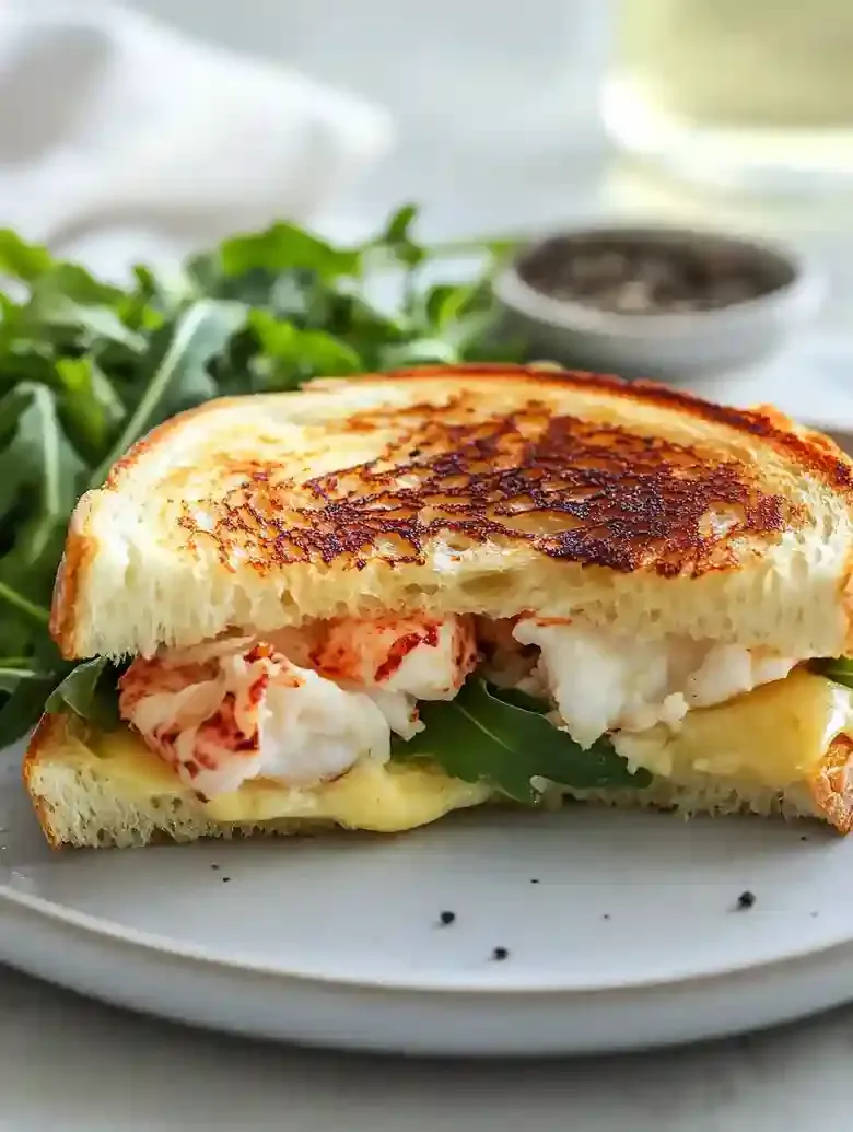 Delicious Lobster Grilled Cheese