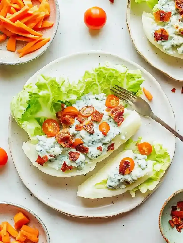 Delicious Vegetarian Wedge Salad