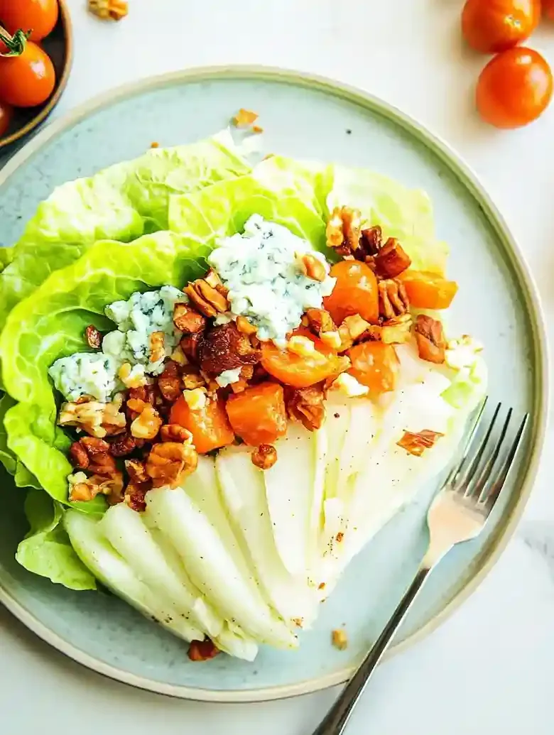 Delicious Vegetarian Wedge Salad