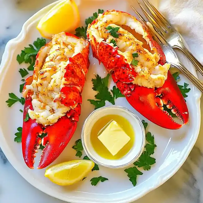Easy Broiled Lobster Tail Recipe