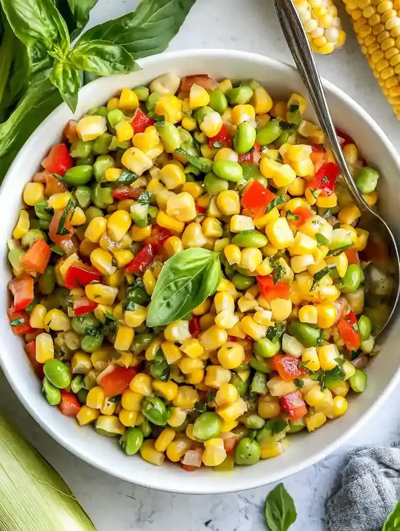 Easy Fresh Corn Succotash Recipe
