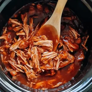 Easy Slow Cooker BBQ Pulled Chicken