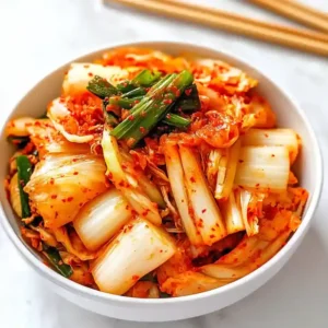 Easy Vegan Kimchi Recipe Without Fish Sauce