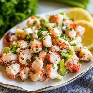 Elegant Creamy Lobster Salad Recipe
