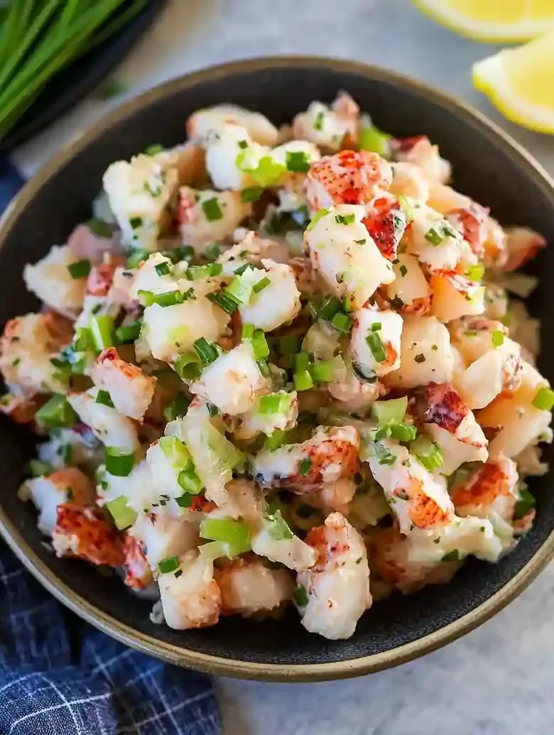 Elegant Creamy Lobster Salad Recipe