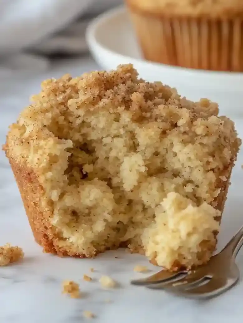 Fluffy Gluten Free Coffee Cake Muffins