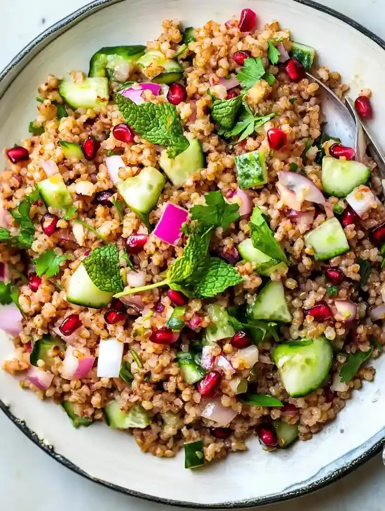 Fresh Mediterranean Bulgur Salad Recipe