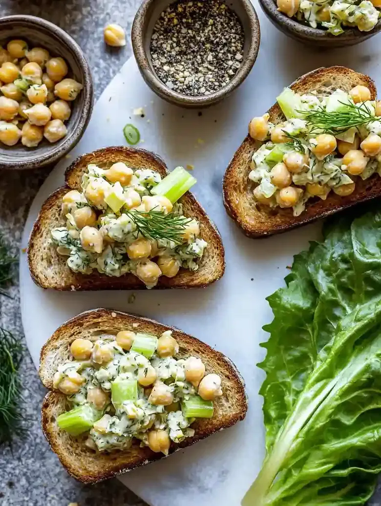 Fresh Vegan Chickpea Salad Recipe