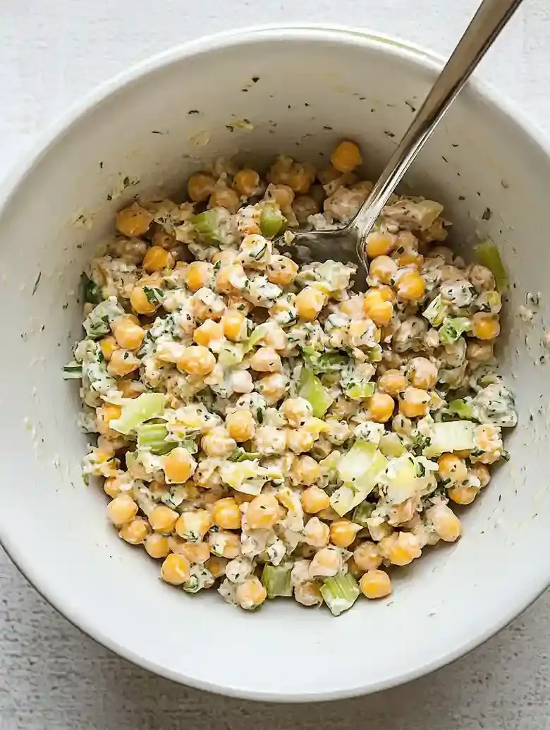 Fresh Vegan Chickpea Salad Recipe