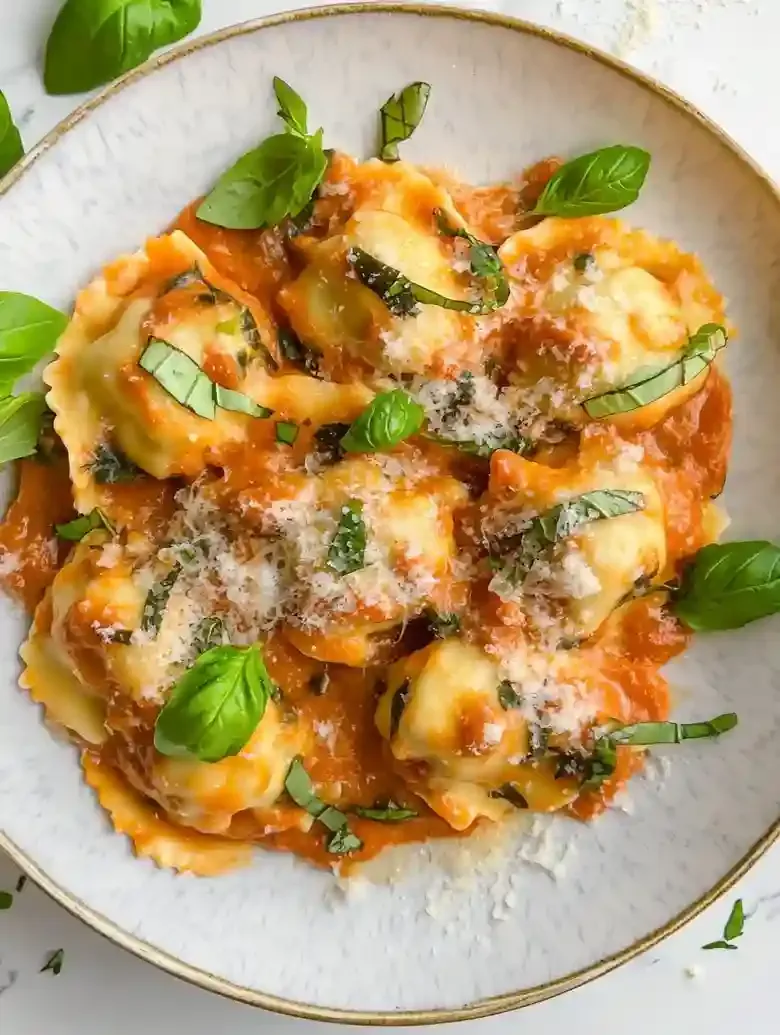 Homemade Lobster Ravioli Delicious Dinner