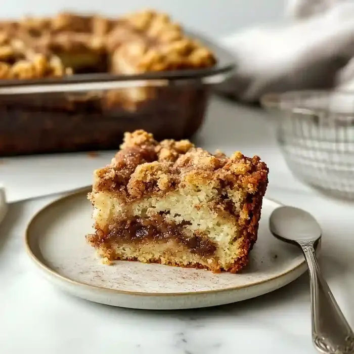 Irresistible Gluten Free Cinnamon Coffee Cake