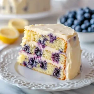 Lemon Blueberry Cake Recipe