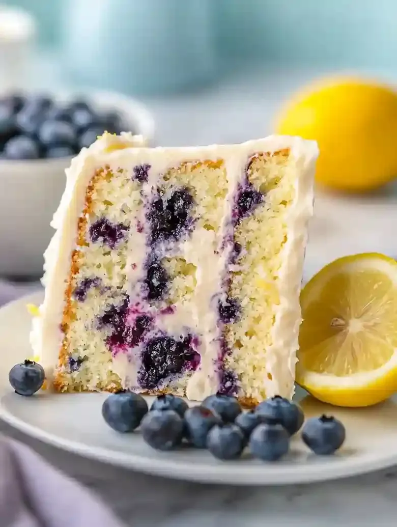 Lemon Blueberry Cake Recipe