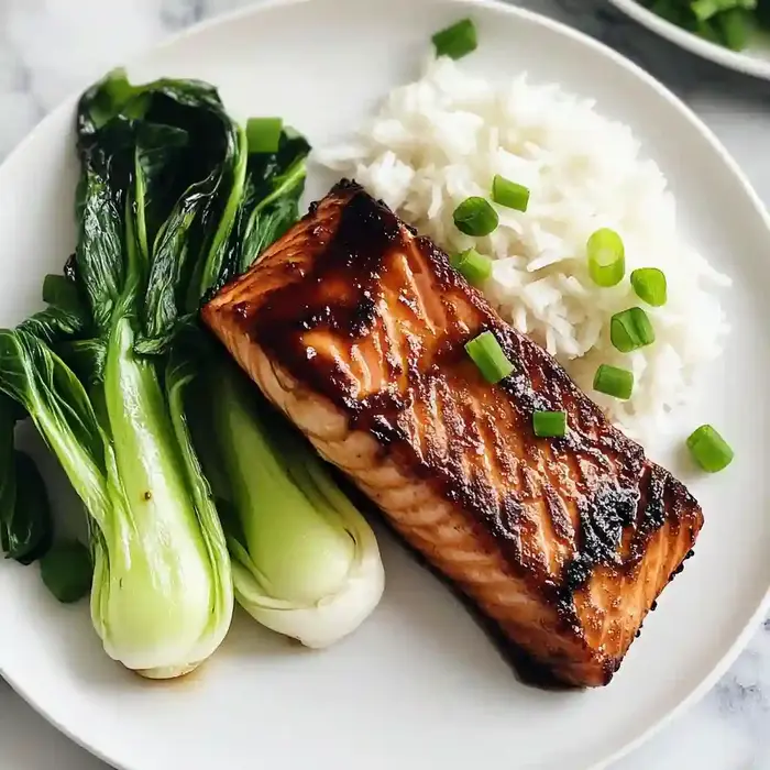 Miso Glazed Grilled Salmon Recipe