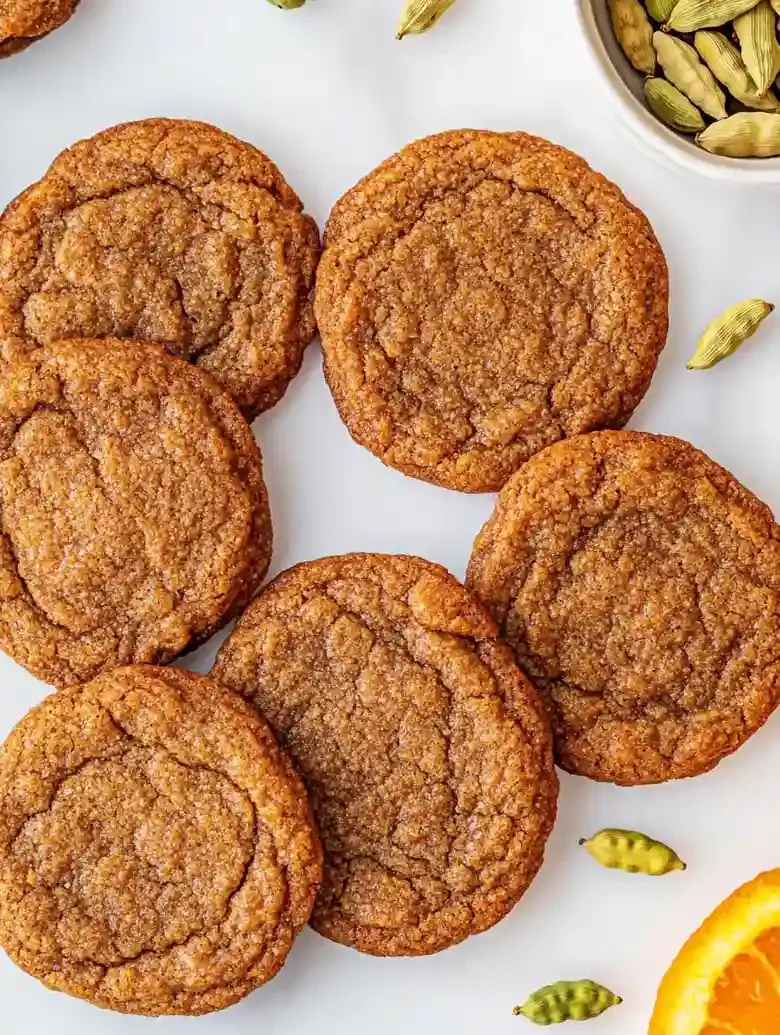 Orange Cardamom Cookies Recipe