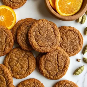Orange Cardamom Cookies Recipe
