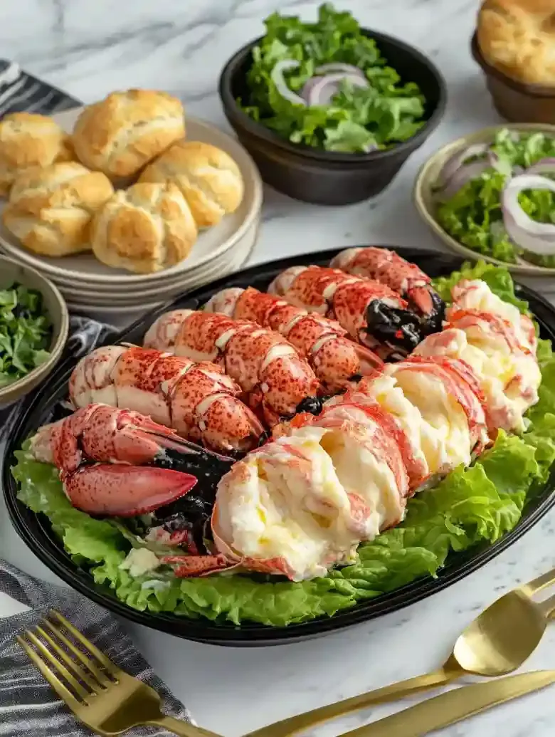 Perfect Butter Poached Lobster Tail