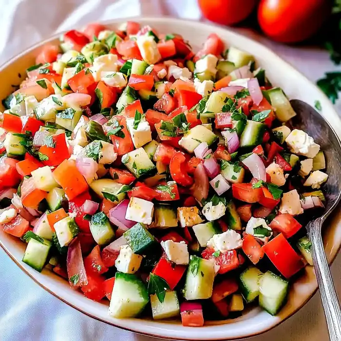 Quick 10-Minute Summer Veggie Salad
