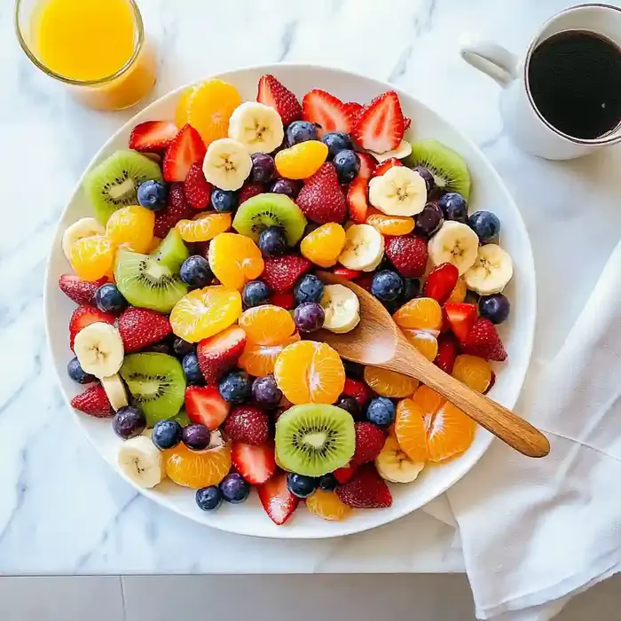 Quick and Easy Breakfast Fruit Salad