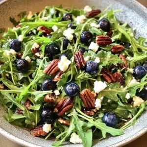 Refreshing Blueberry Arugula Salad