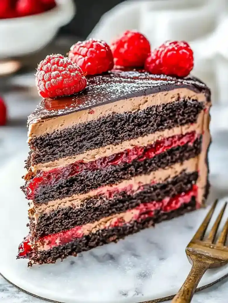 Rich Chocolate Raspberry Cake Recipe