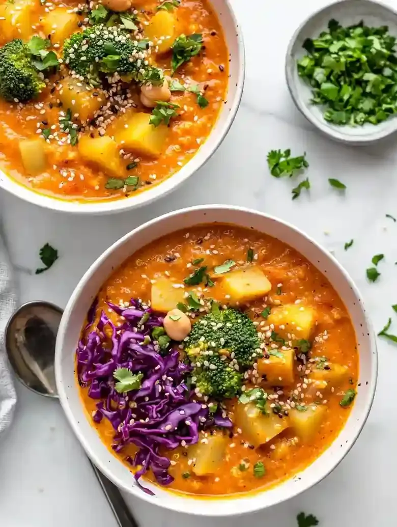 Slow Cooker Coconut Quinoa Curry