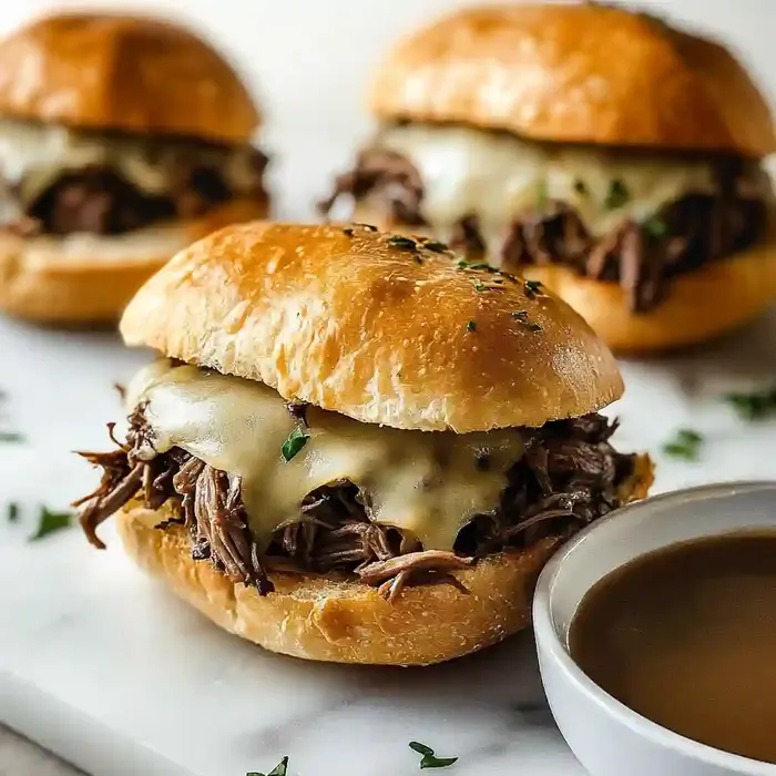 Slow Cooker French Dip Sandwiches Recipe