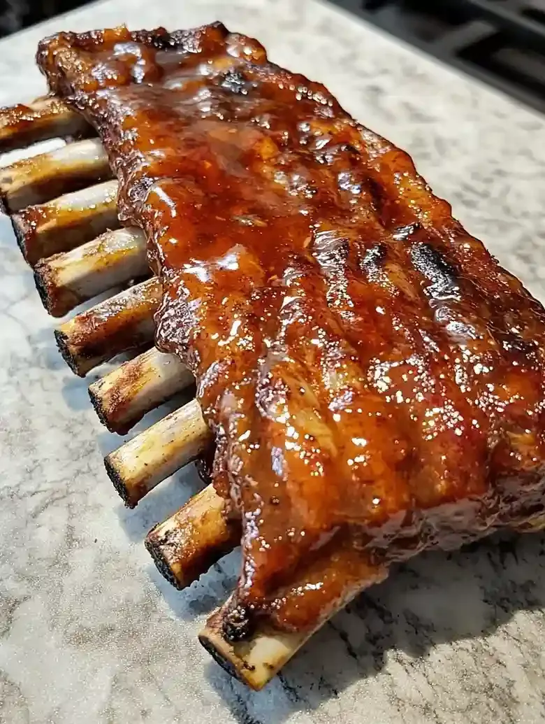Sweet Spicy Korean Sticky Ribs