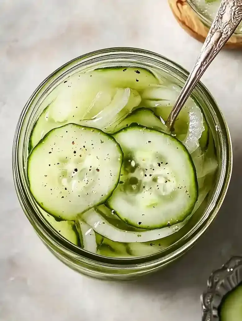 Sweet Tangy Cucumber Salad Recipe