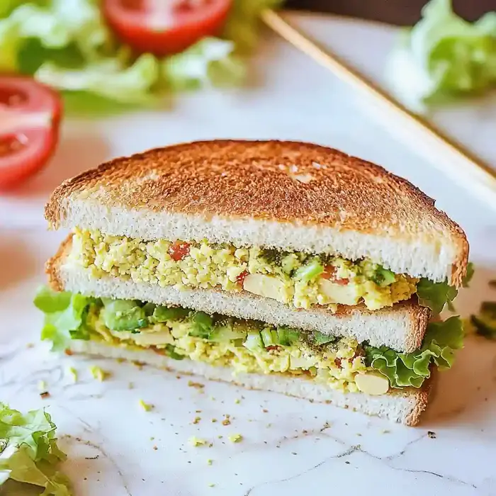 Vegan Egg Salad Sandwich Recipe